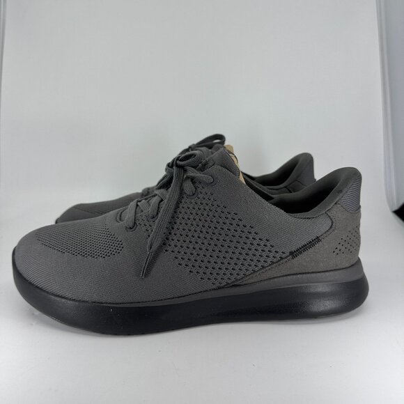 Kizik Lima Unisex Hands-Free Breathable Knit Sneakers Graphite Gray Size 10.5 main image 8